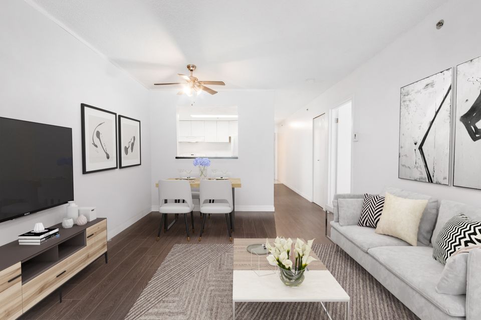 IMG_013- Living -dining-1 at 1904 - 789 Drake Street, Downtown VW, Vancouver West